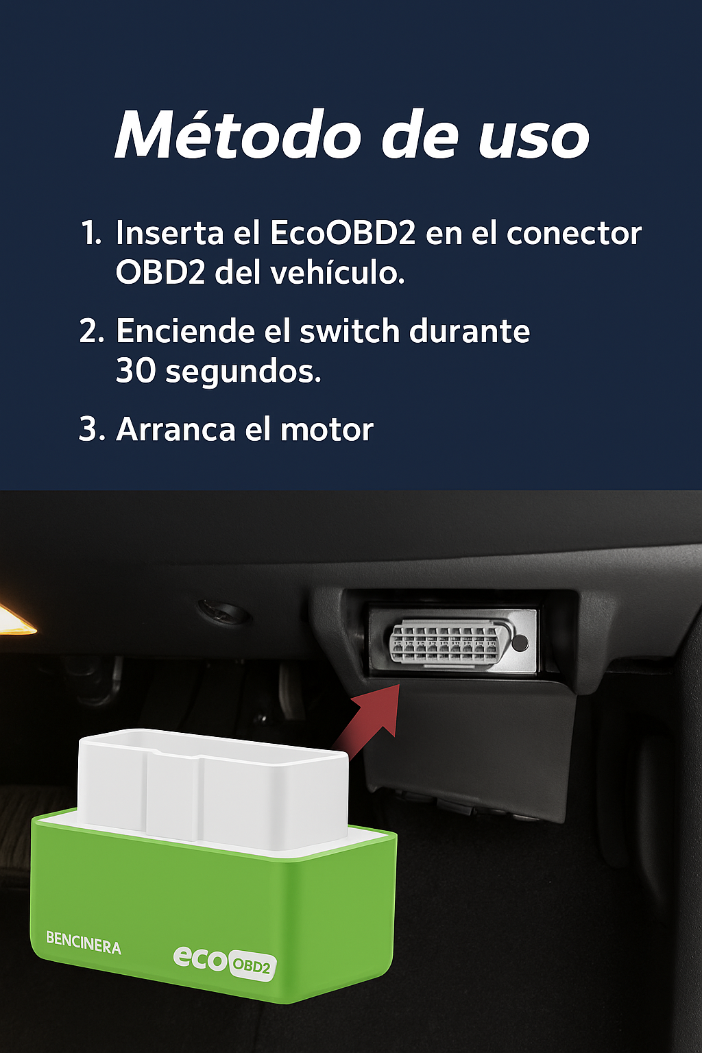 Sensor Ahorrador de Combustible OBD2™