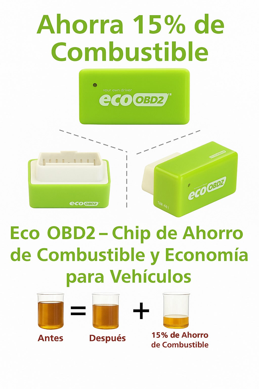 Sensor Ahorrador de Combustible OBD2™